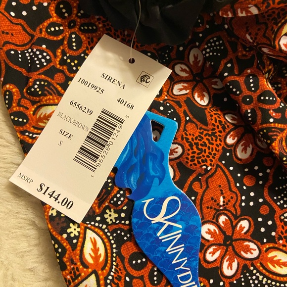 *$144 NWT Skinny Dippers Jasmine Sirena Soft Cup Adjustable One Piece Swimsuit S - Picture 7 of 12